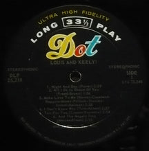 Load image into Gallery viewer, Louis Prima &amp; Keely Smith : Louis And Keely! (LP)