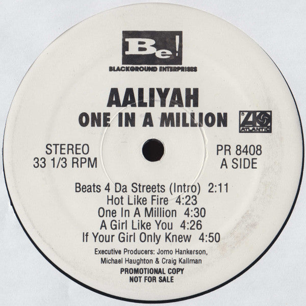 Aaliyah : One In A Million (2xLP, Album, Promo)