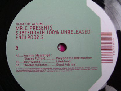 Various : Mr.C Presents Subterrain 100% Unreleased (Disc 2) (12