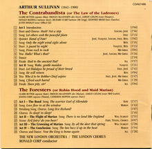 Load image into Gallery viewer, Arthur Sullivan* : The Contrabandista, The Foresters (CD)