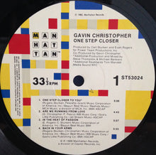 Load image into Gallery viewer, Gavin Christopher : One Step Closer (LP, Album)