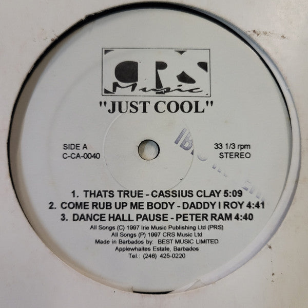 Various : Just Cool (LP, Comp)