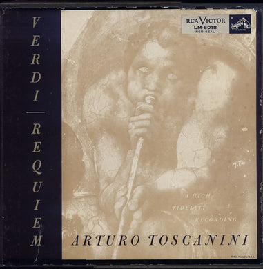 Giuseppe Verdi, Arturo Toscanini : Requiem (2xLP, Mono, RE + Box)