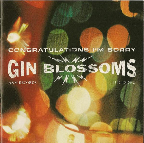 Gin Blossoms : Congratulations I'm Sorry (CD, Album, Club)
