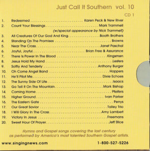 Various : Just Call It Southern Vol. 10 (2xCD, Comp)