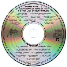 Load image into Gallery viewer, Tammy Wynette : Anniversary: Twenty Years Of Hits (CD, Comp, RP)