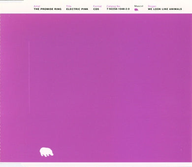 The Promise Ring : Electric Pink (CD, Single)