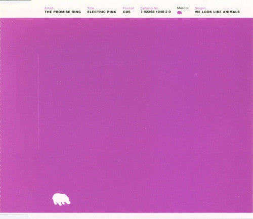 The Promise Ring : Electric Pink (CD, Single)