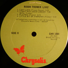 Load image into Gallery viewer, Robin Trower : Robin Trower Live! (LP, Album)