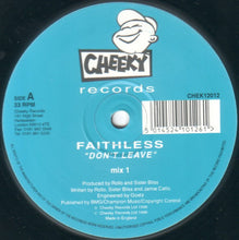 Load image into Gallery viewer, Faithless : Don&#39;t Leave (12&quot;)