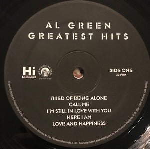 Al Green : Greatest Hits (LP, Comp, Ltd, RE, 180)