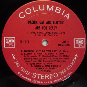 Pacific Gas And Electric* : Are You Ready (LP, Album)