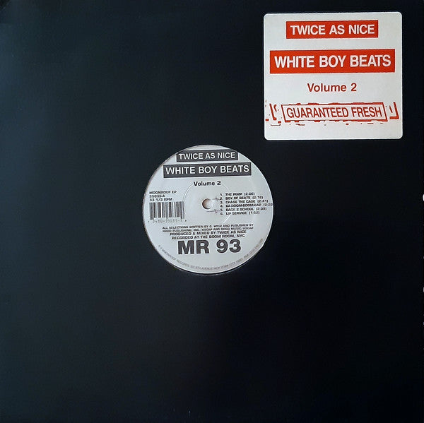 Twice As Nice (7) : White Boy Beats Volume 2 (12