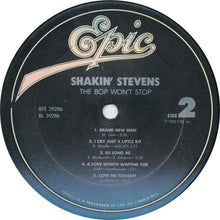 Load image into Gallery viewer, Shakin' Stevens : The Bop Won't Stop (LP, Album, Car)
