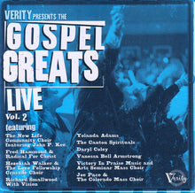 Load image into Gallery viewer, Various : Gospel Greats Live Vol. 2 (CD, Album)