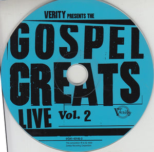 Various : Gospel Greats Live Vol. 2 (CD, Album)