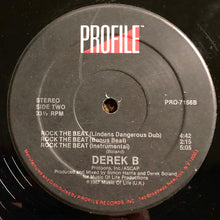 Load image into Gallery viewer, Derek B : Rock The Beat (12&quot;)