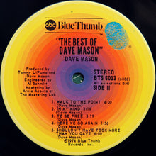 Load image into Gallery viewer, Dave Mason : The Best Of Dave Mason (LP, Comp, RP, Ter)
