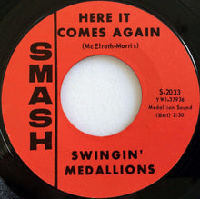 Load image into Gallery viewer, Swingin' Medallions : Double Shot (Of My Baby's Love) (7", Single)