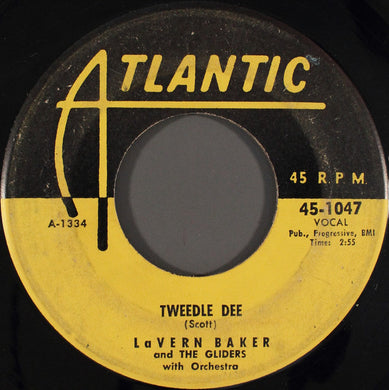 LaVern Baker And The Gliders (3) : Tweedle Dee / Tomorrow Night (7