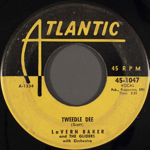 LaVern Baker And The Gliders (3) : Tweedle Dee / Tomorrow Night (7")