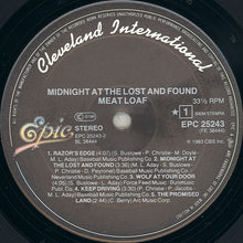 Load image into Gallery viewer, Meat Loaf : Midnight At The Lost And Found (LP, Album)