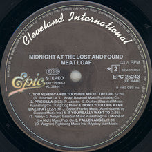 Load image into Gallery viewer, Meat Loaf : Midnight At The Lost And Found (LP, Album)