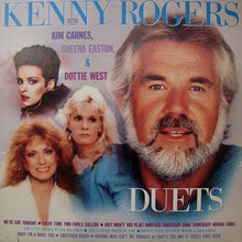 Load image into Gallery viewer, Kenny Rogers With Kim Carnes, Sheena Easton &amp; Dottie West : Duets (LP, Comp)