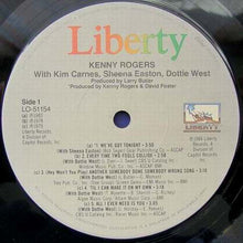 Load image into Gallery viewer, Kenny Rogers With Kim Carnes, Sheena Easton &amp; Dottie West : Duets (LP, Comp)