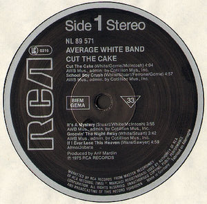 Average White Band : Cut The Cake (LP, Album, RE)