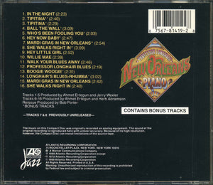 Professor Longhair : New Orleans Piano (CD, Album, RE)