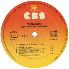Load image into Gallery viewer, Manzanita : Espiritu Sin Nombre (LP, Album)