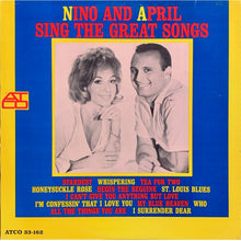 Load image into Gallery viewer, Nino Tempo &amp; April Stevens : Nino And April Sing The Great Songs (LP, Mono)