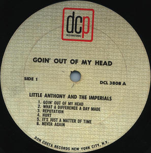 Little Anthony And The Imperials* : Goin' Out Of My Head (LP, Album, Mono)