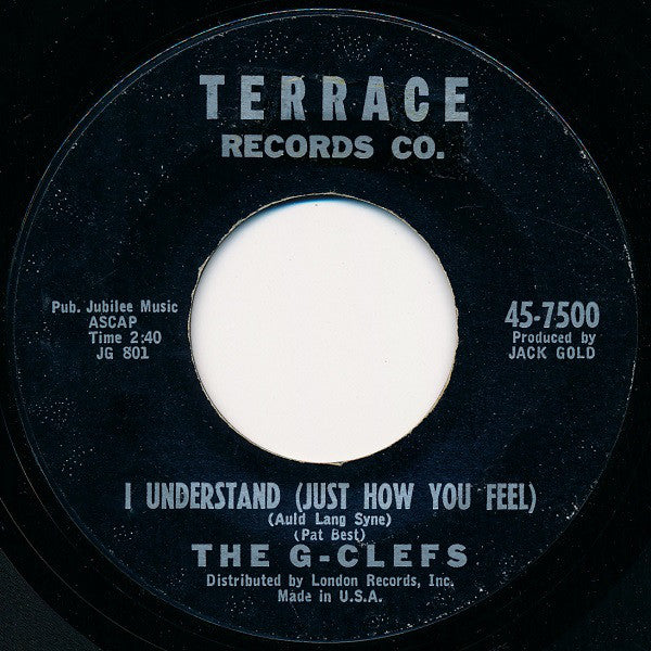 The G-Clefs : I Understand (Just How You Feel) (7