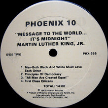 Load image into Gallery viewer, Dr. Martin Luther King, Jr. : Message To The World.../...It's Midnight (LP)