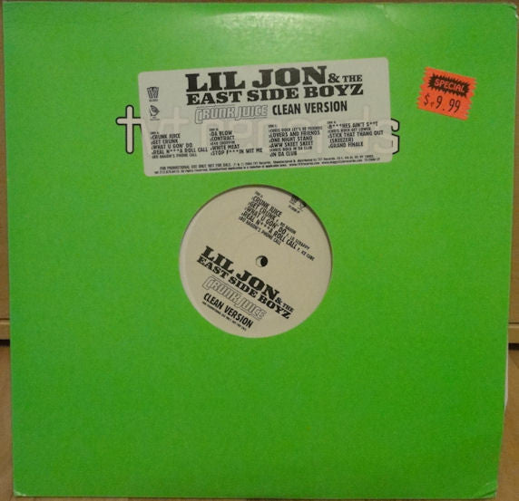 Lil Jon & The East Side Boyz* : Crunk Juice (Clean Version) (2x12