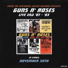 Load image into Gallery viewer, Guns N&#39; Roses : Live Era &#39;87-&#39;93 Sampler (CD, Promo, Smplr)