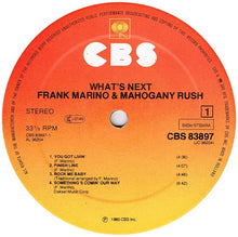 Load image into Gallery viewer, Frank Marino &amp; Mahogany Rush : What&#39;s Next (LP, Album)