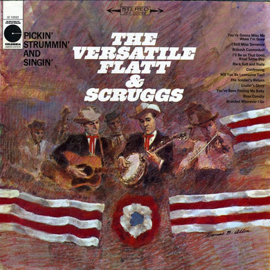 Flatt & Scruggs : The Versatile Flatt & Scruggs: Pickin', Strummin' And Singin' (LP, Album, RE)