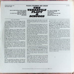 Flatt & Scruggs : The Versatile Flatt & Scruggs: Pickin', Strummin' And Singin' (LP, Album, RE)