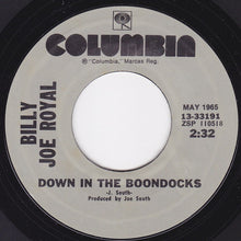 Load image into Gallery viewer, Billy Joe Royal : Down In The Boondocks / Cherry Hill Park (7&quot;, Single)