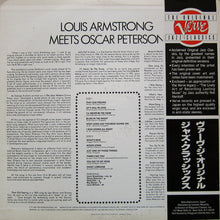 Load image into Gallery viewer, Louis Armstrong Meets Oscar Peterson : Louis Armstrong Meets Oscar Peterson (LP, Album, RE)