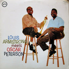 Load image into Gallery viewer, Louis Armstrong Meets Oscar Peterson : Louis Armstrong Meets Oscar Peterson (LP, Album, RE)