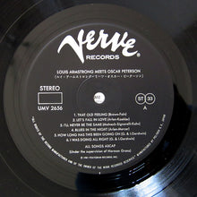 Load image into Gallery viewer, Louis Armstrong Meets Oscar Peterson : Louis Armstrong Meets Oscar Peterson (LP, Album, RE)