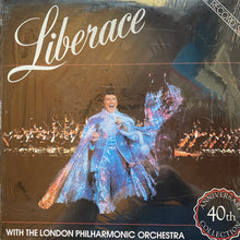 Load image into Gallery viewer, Liberace Live With The London Philharmonic Orchestra : 40th Anniversary (2xLP, Album, Gat)