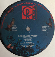 Load image into Gallery viewer, Franco* : Backyard Party (12&quot;)