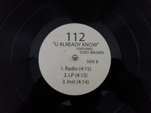 112 : Let This Go / U Already Know (Remix) (12")