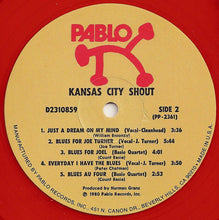 Load image into Gallery viewer, Count Basie, Big Joe Turner, Eddie "CleanHead" Vinson : Kansas City Shout (LP, Album, Red)