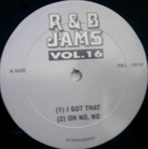 Various : R&B Jams Vol. 16 (12", Unofficial)